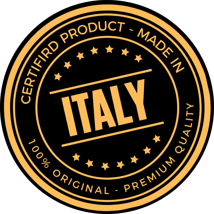 Siegel Certifiziertes Proukt aus Italien
